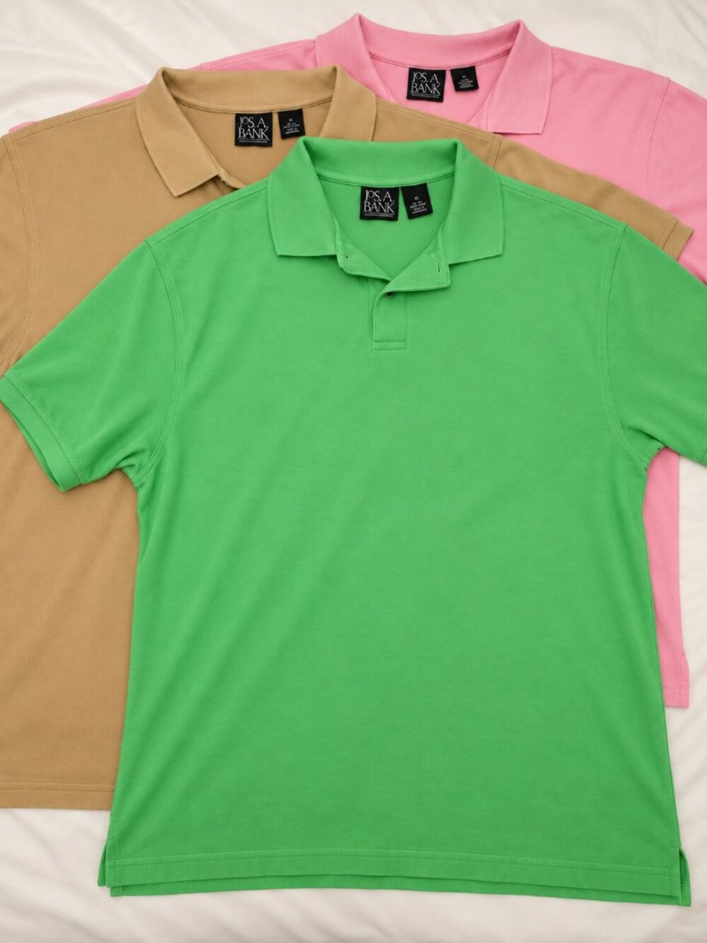 Jos A Bank Triple Polo Bundle.